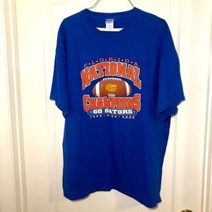 UF Historic Championship Shirt Go Gators SZ: XL
